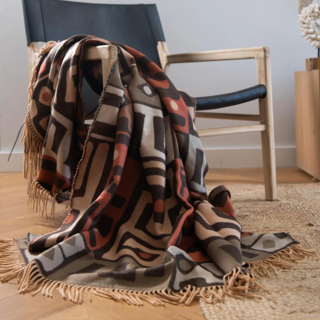 Kuba Multi Throw - Cinnabar & Clay