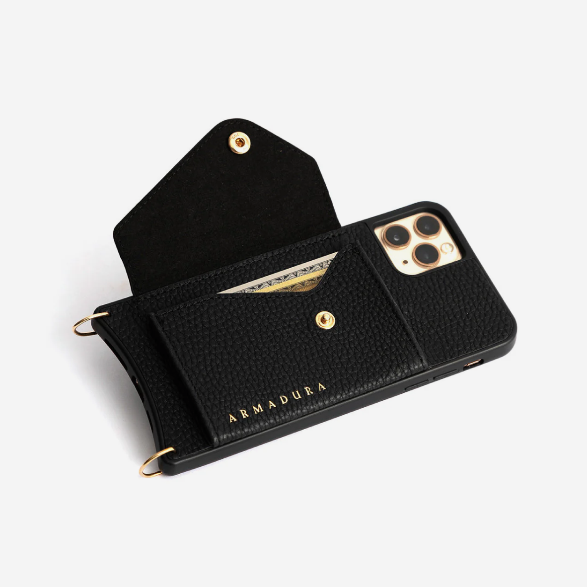 Hestia Crossbody iPhone 17 Set - Black
