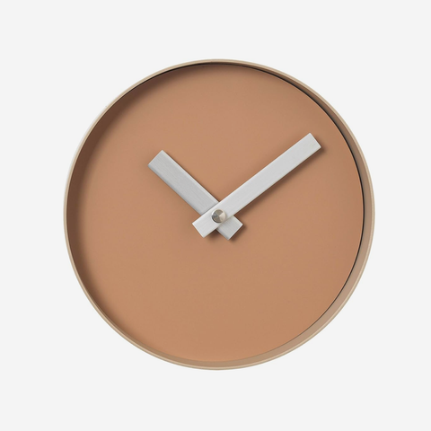 RIM Wall Clock Small - Tan