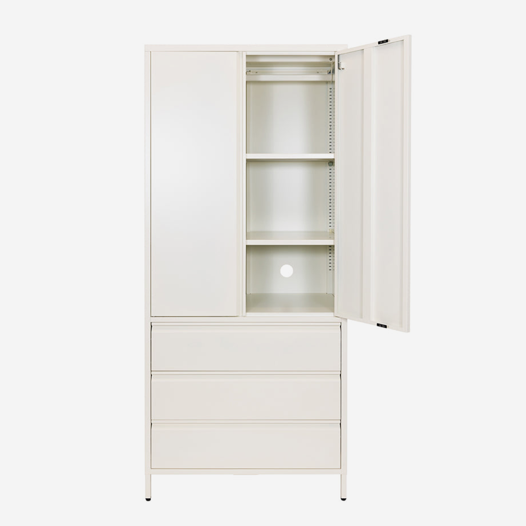 Popstrukt Bon Bon Double Locker - Soft White