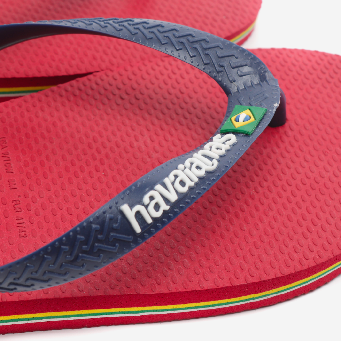 Havaianas Brazil Logo - Red