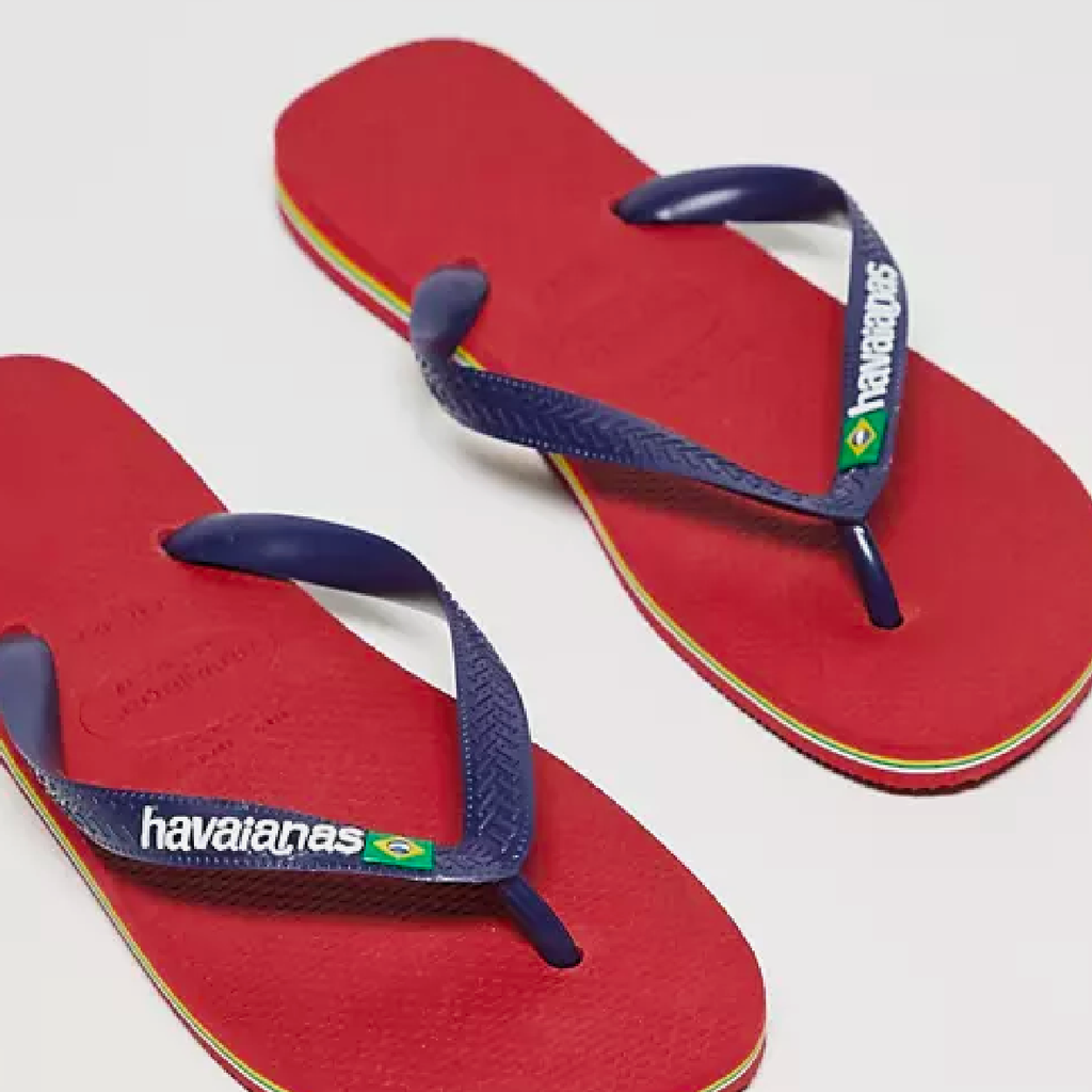 Havaianas Brazil Logo - Red