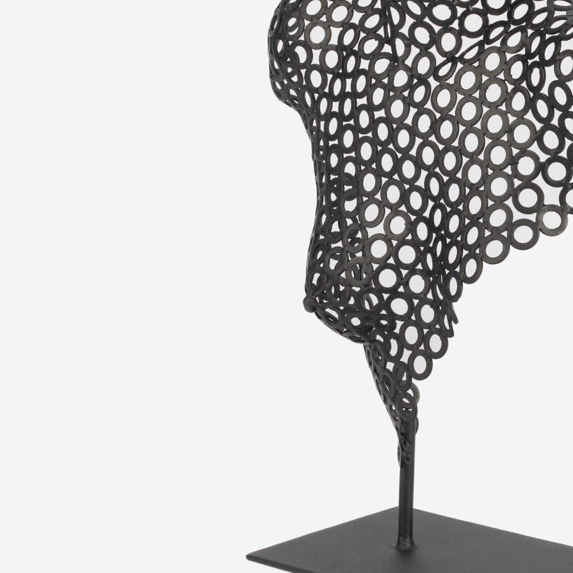Bust Sculpture - Black