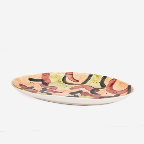 Twist Oval Platter