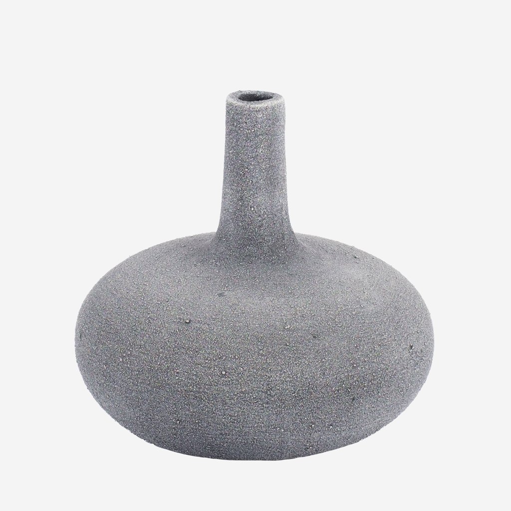 Cairo Vase Large - Charcoal