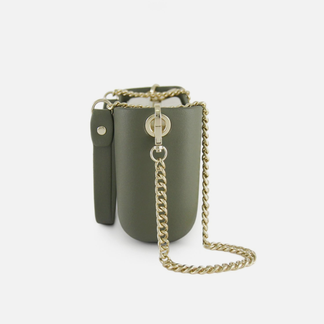 Classic Handbag - Watercress - Gold Chain