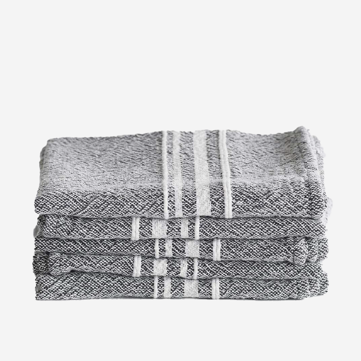 Contemporary Small Towel - Charcoal