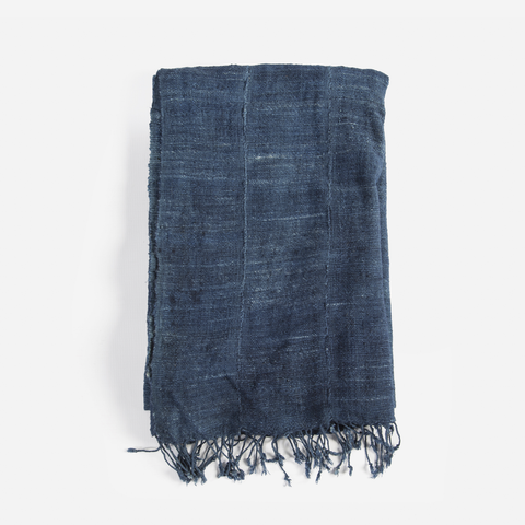 Cotton Throw - Indigo