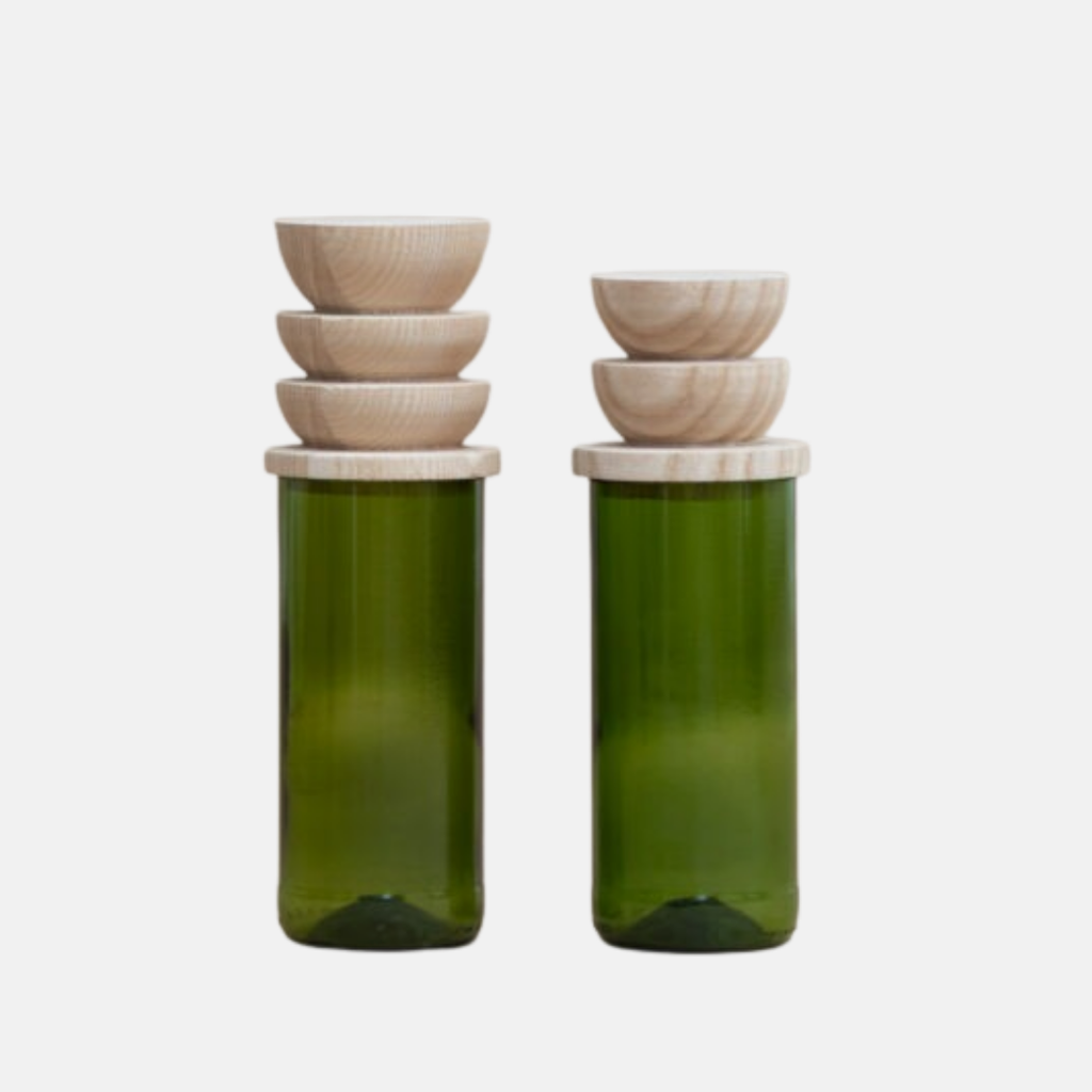 Cylinder Storage Jar - Abstract
