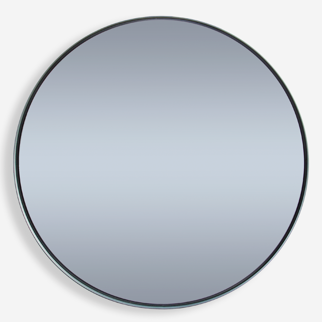 Deep Frame Round Mirror 1200 - Smoke