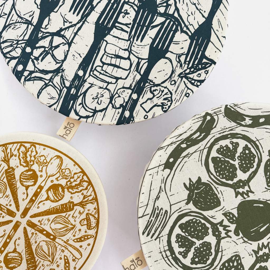 Dish and Bowl Covers - Set of 3 - Farm To Table | Thaakirah Isaacs
