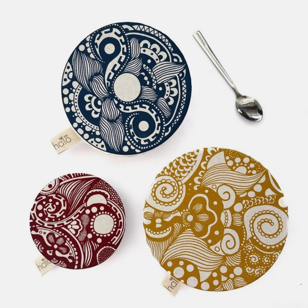 Dish and Bowl Covers - Set of 3 - Paradise | Crimson Langeveldt