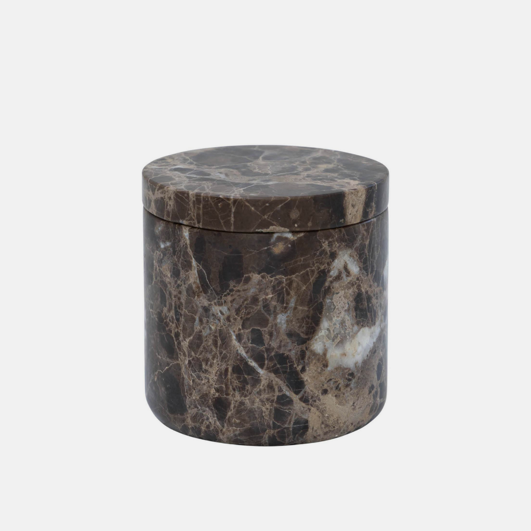 Divine Bathroom Canister - Dark Chocolate