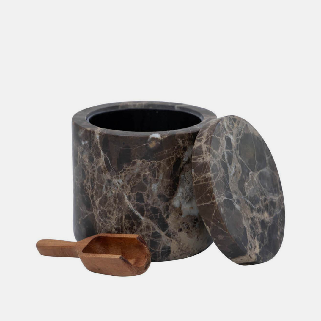Divine Bathroom Canister - Dark Chocolate
