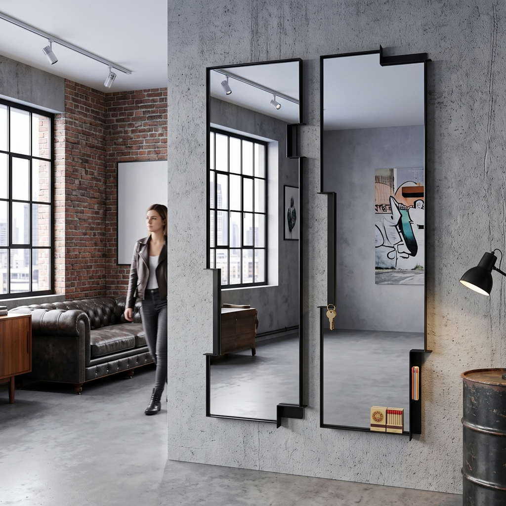 Echo Abstract Mirror Set