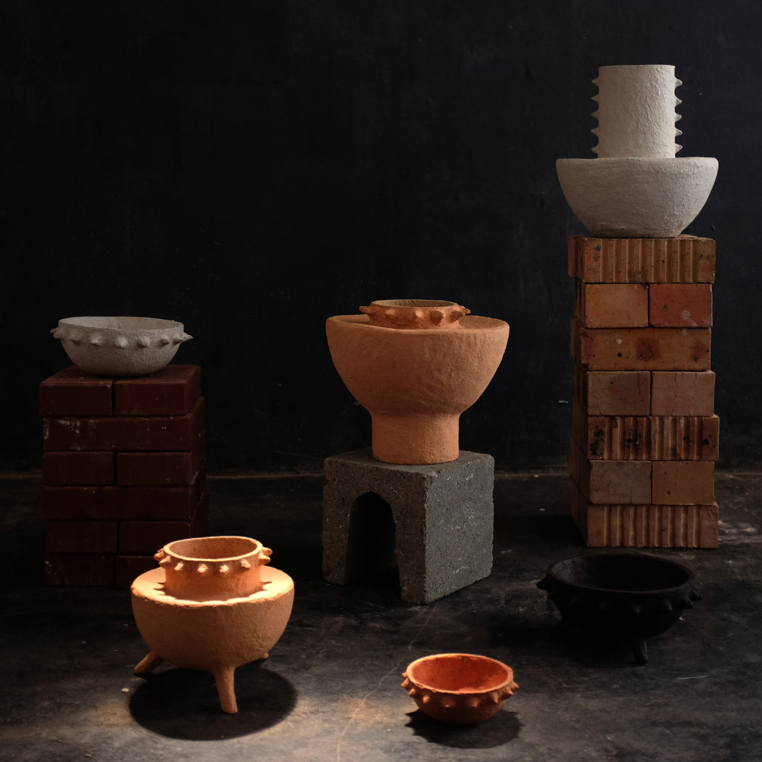 Emabele Vase - Stone