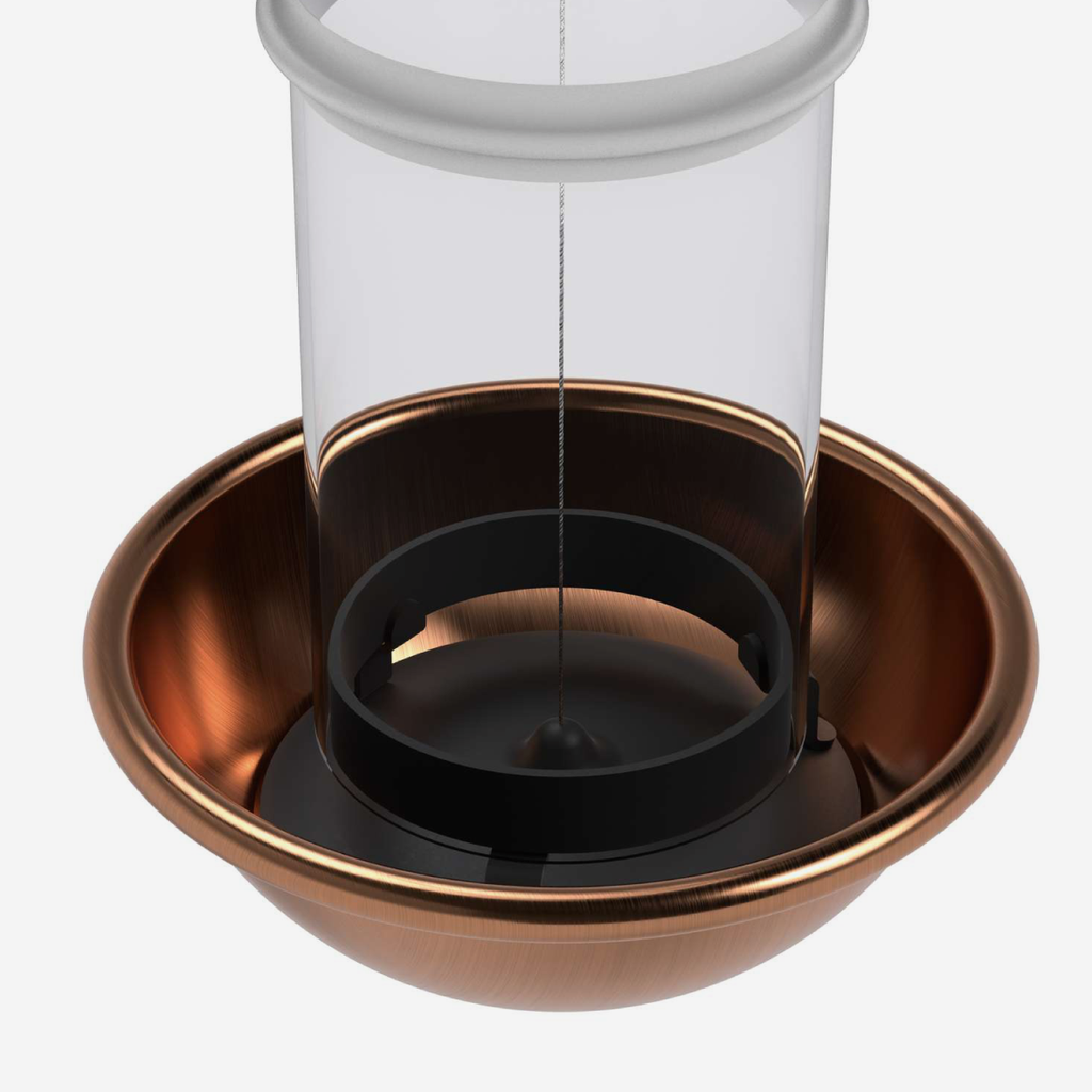 Deluxe Bird Feeder - Copper