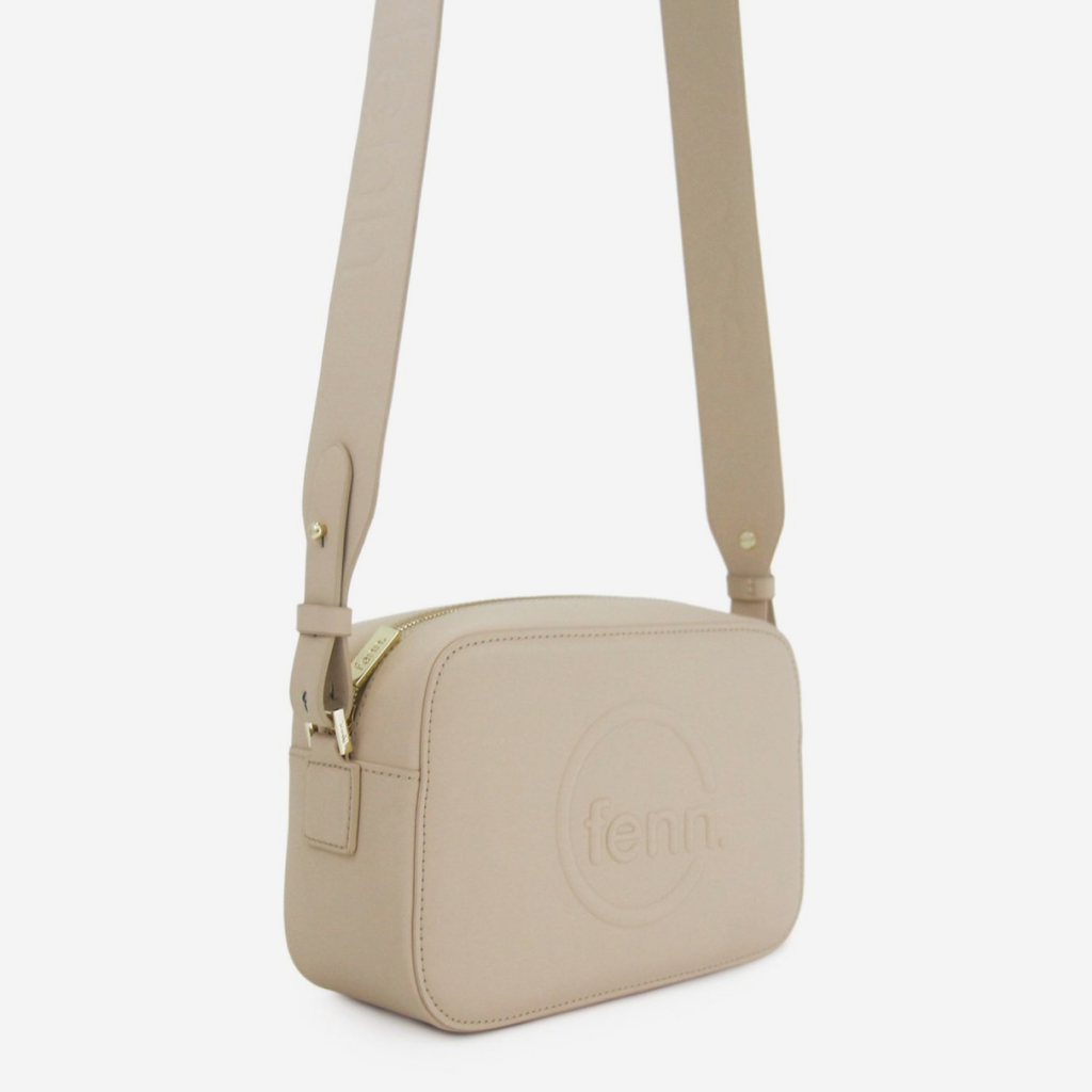 Crossbody Bag - Sand - Gold Zip