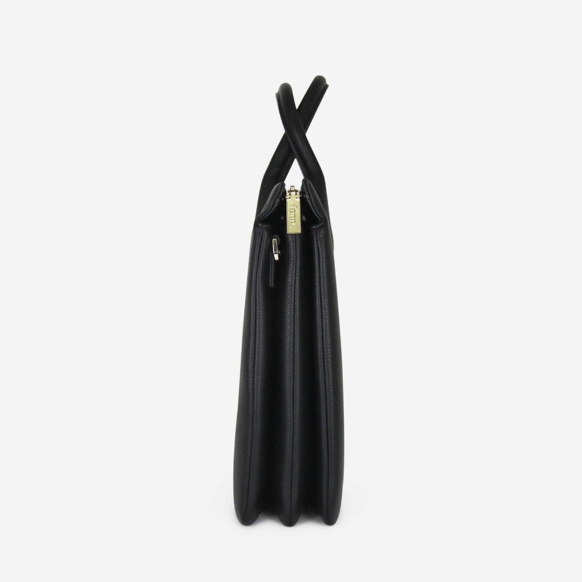 Laptop Bag - Black - Gold Zip