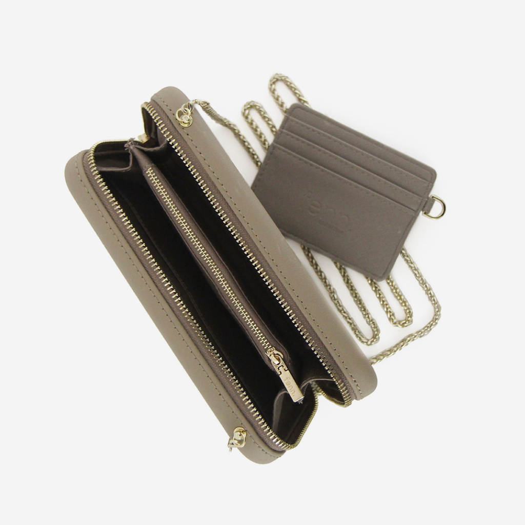 Original Wallet With Gold Chain - Stone