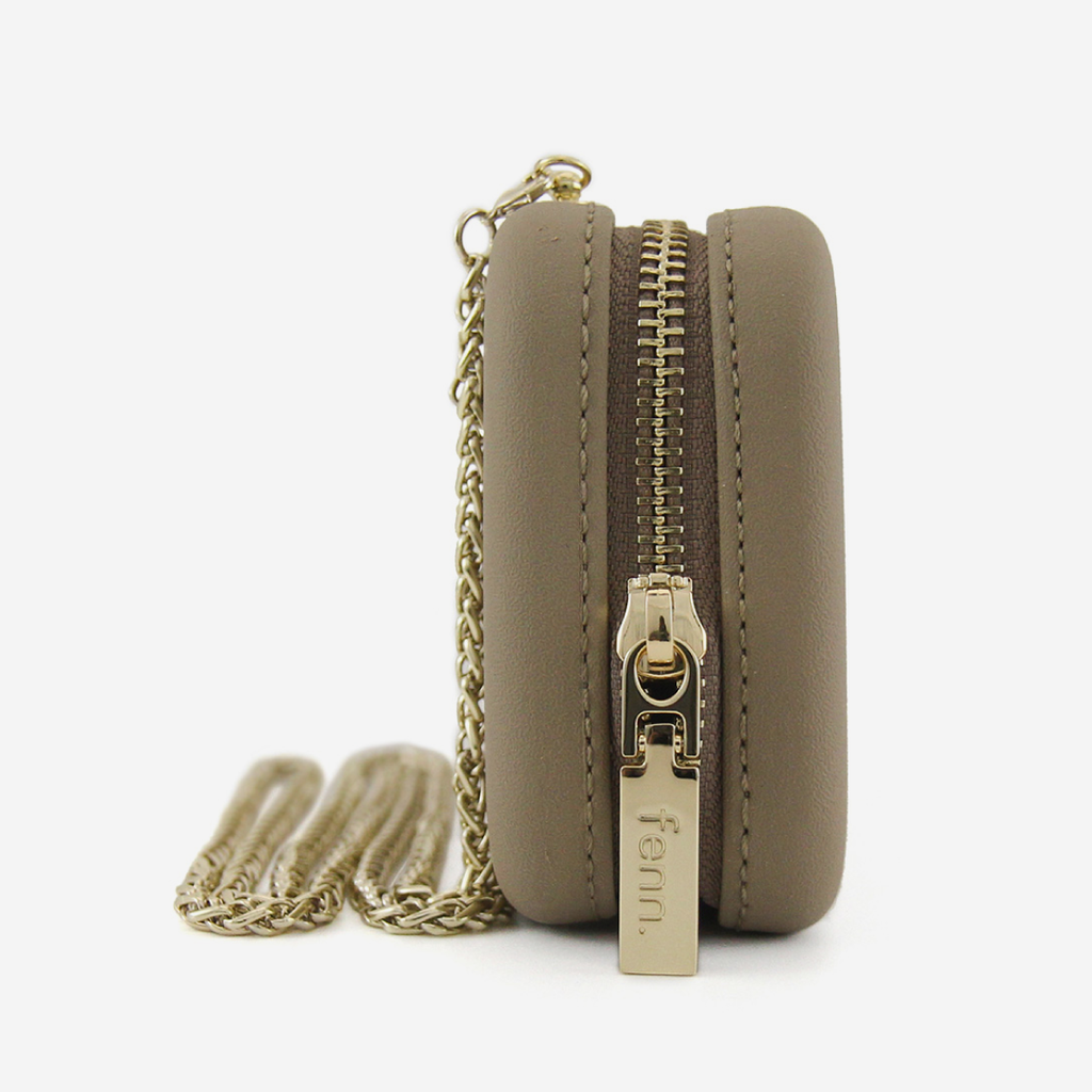 Original Wallet With Gold Chain - Stone