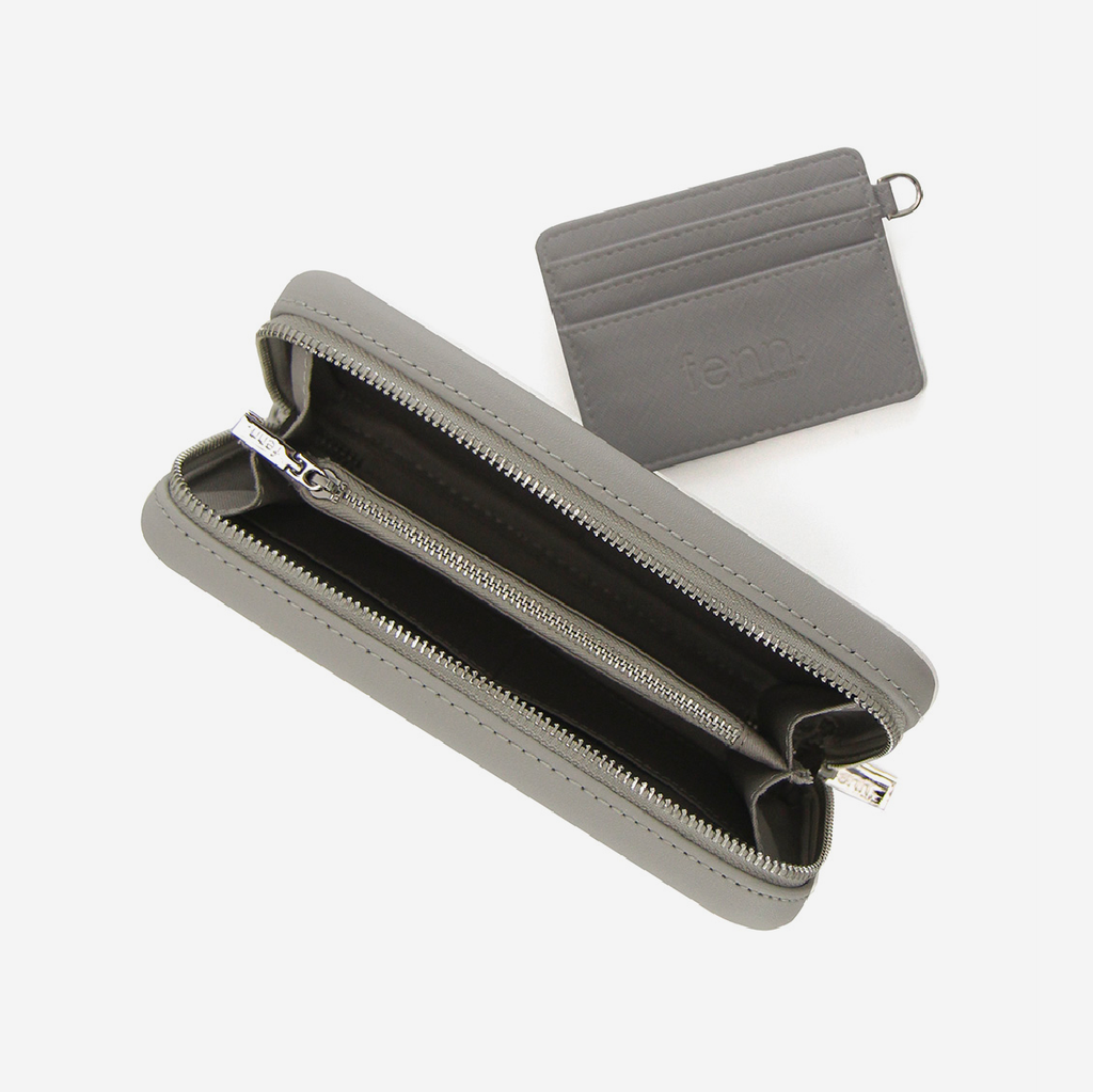 Original Wallet With Zip - Grey