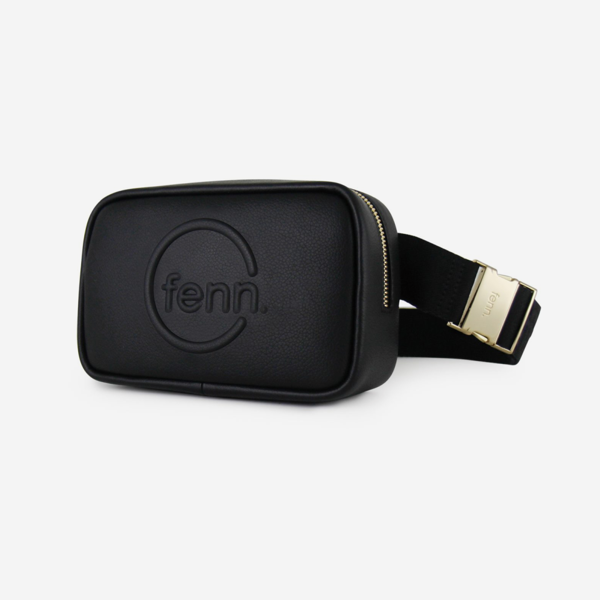 Pouch Bag - Black - Canvas Strap