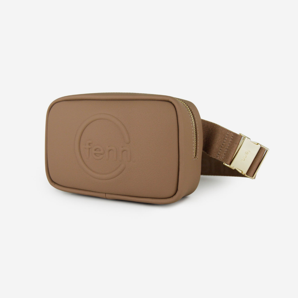 Pouch Bag - Cappuccino - Canvas Strap