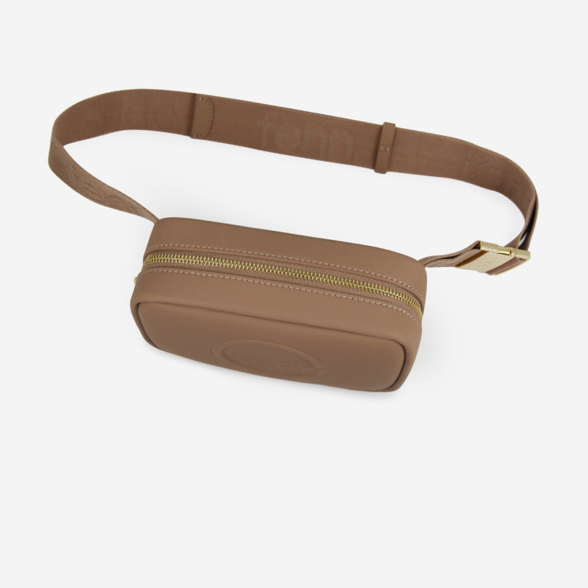 Pouch Bag - Cappuccino - Canvas Strap