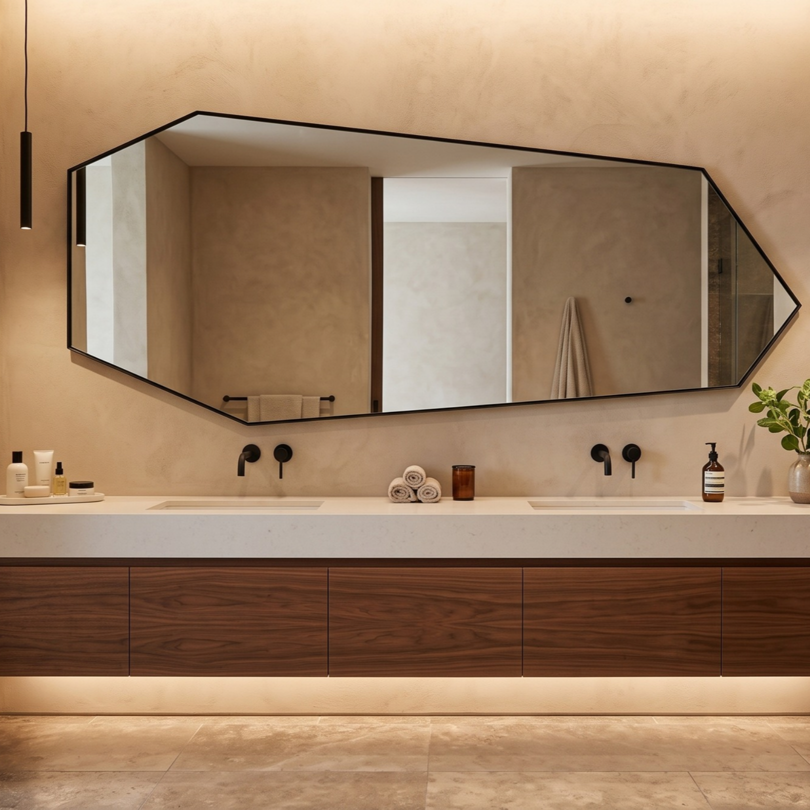 Forma Oversize Feature Mirror - Landscape