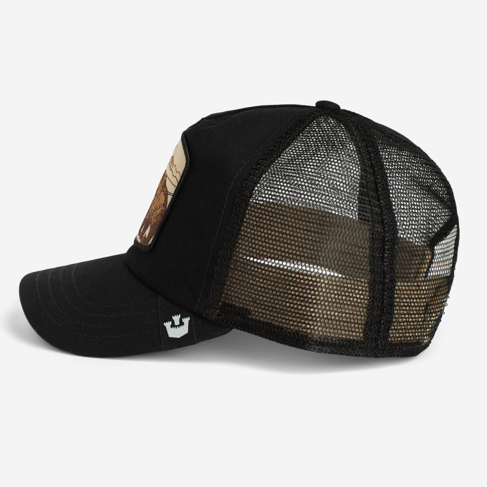 The Camp Crusher Trucker - Black