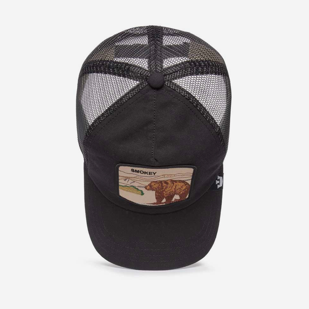 The Camp Crusher Trucker - Black