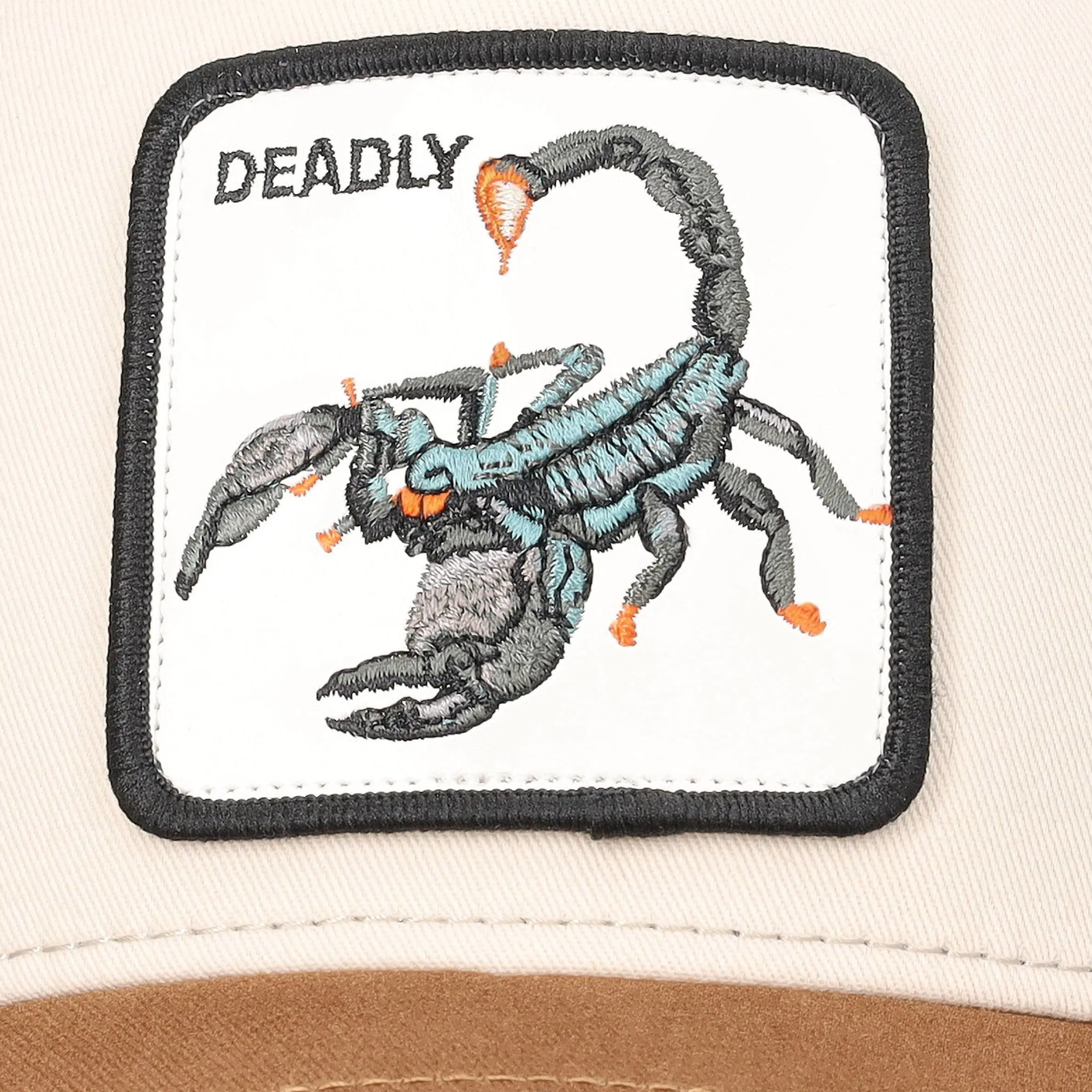 The Deadliest Scorpion Trucker - Taupe & Tan