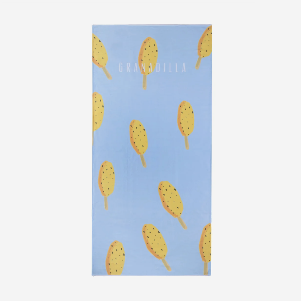 Granadilla Beach Towel - Blue Lollies