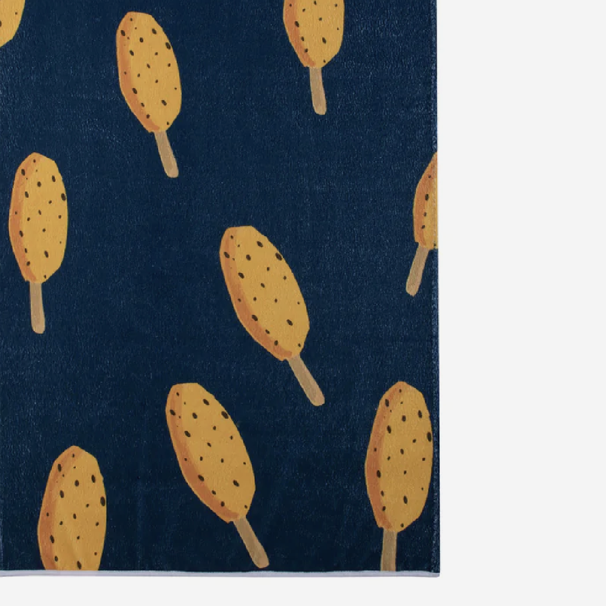 Granadilla Beach Towel - Navy Lollies