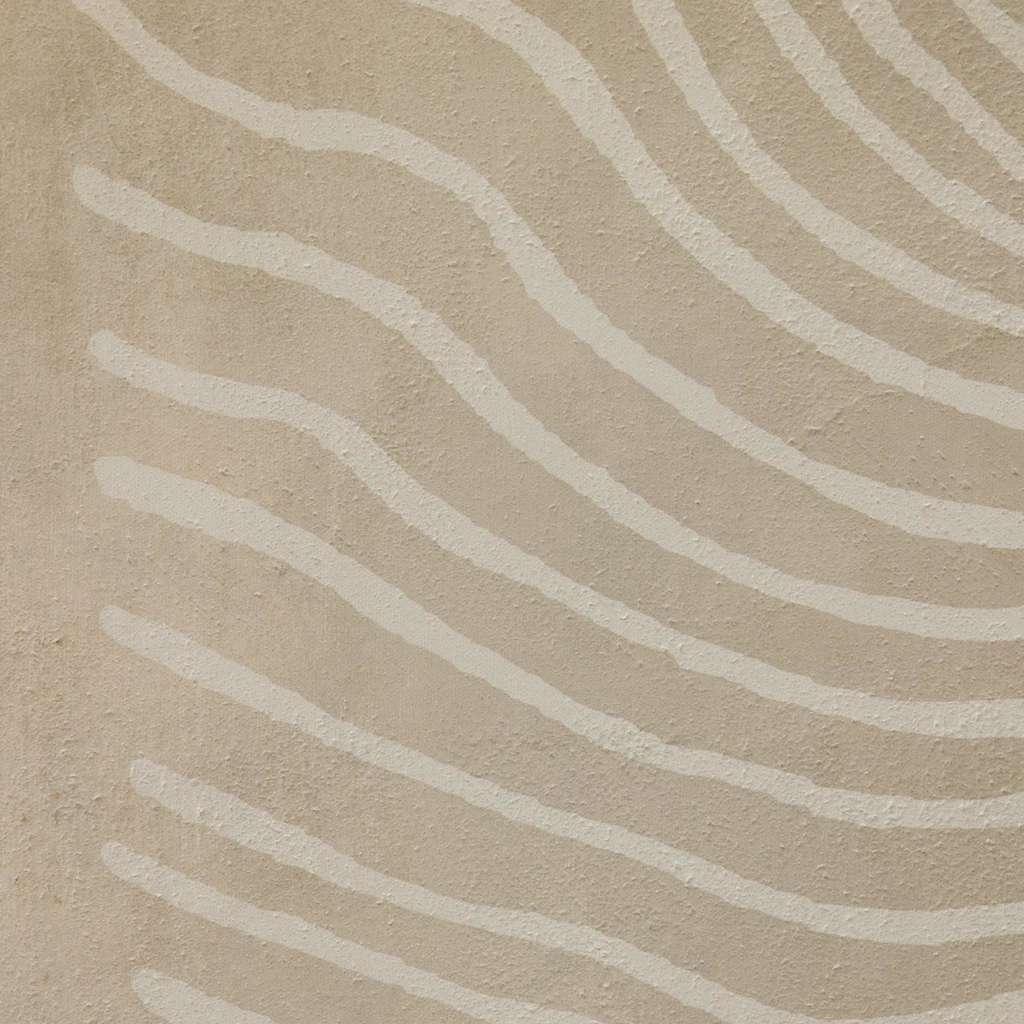 Wall Art - Sandscript in Ivory