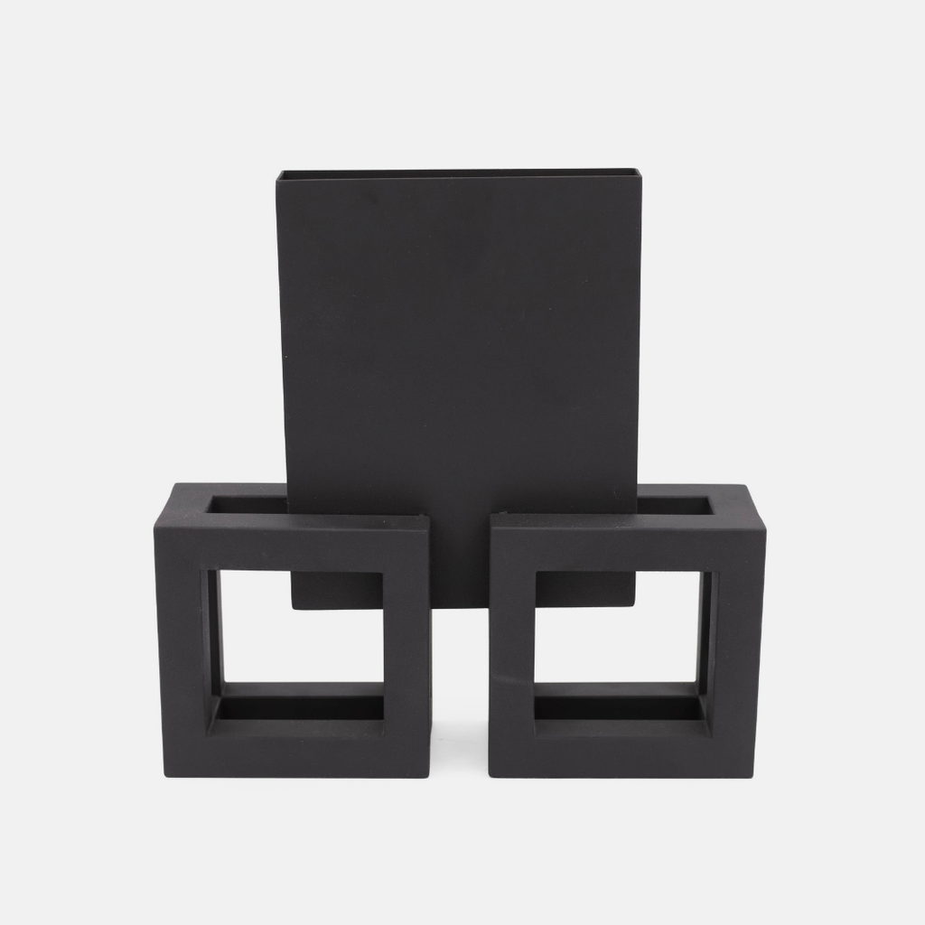 Iron Square Vase