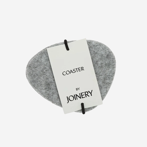 Pebble Coasters Set of 6 - Grey