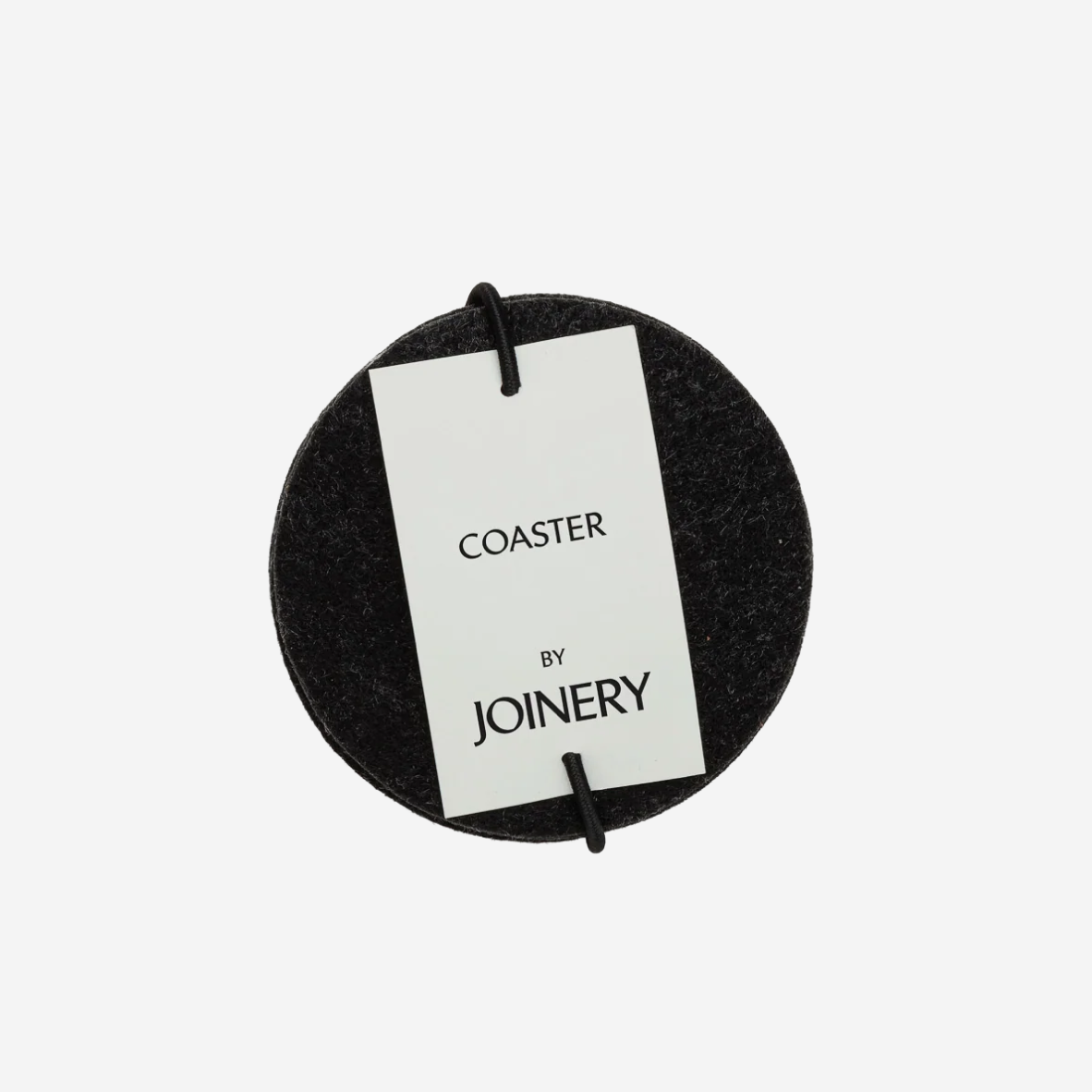 Round Coasters Set of 6 - Charcoal