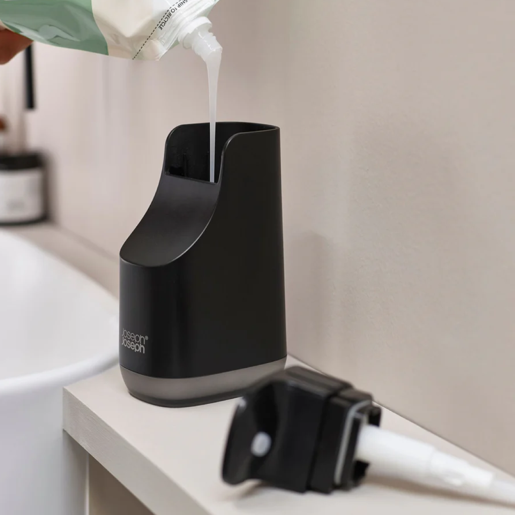 Slim™ Compact Matt Black Soap Pump