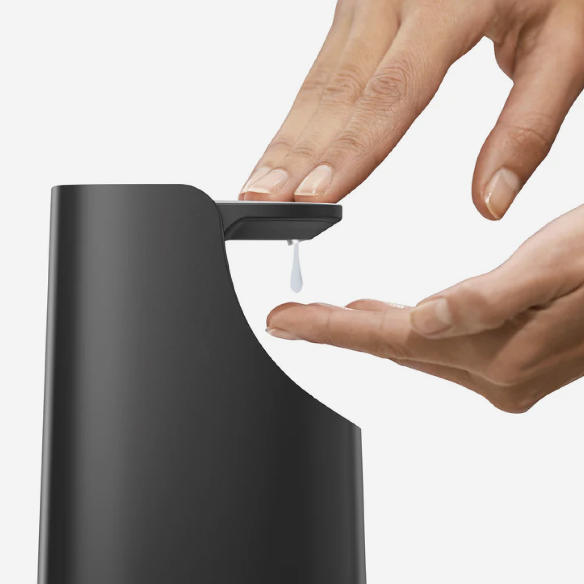 Slim™ Compact Matt Black Soap Pump