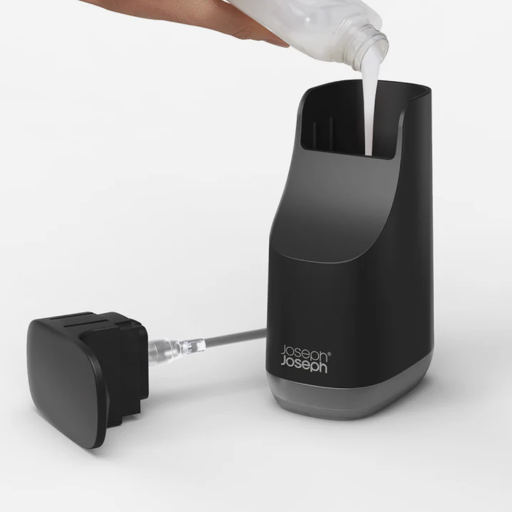 Slim™ Compact Matt Black Soap Pump