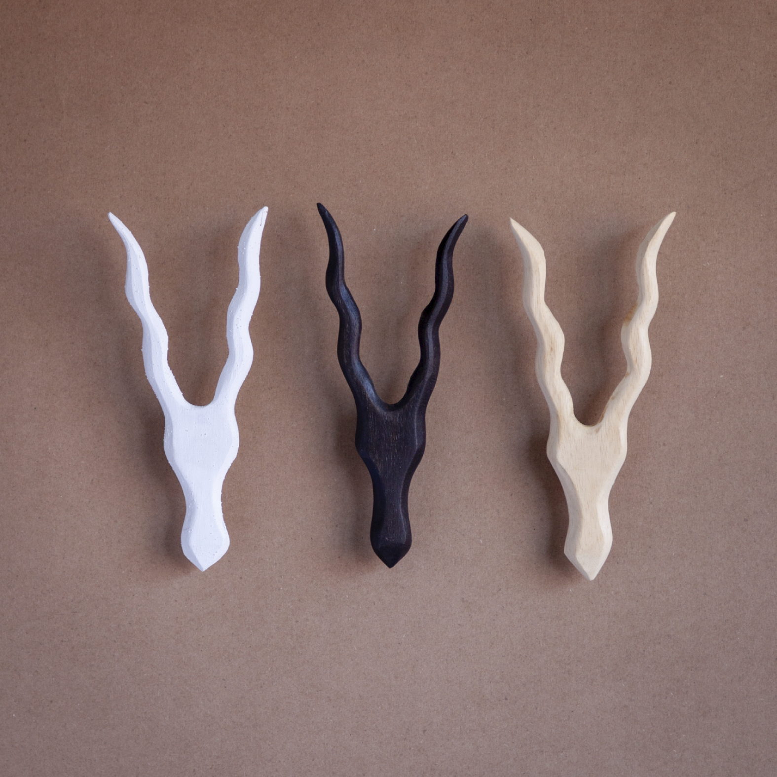 Kudu Wall Hook - Black