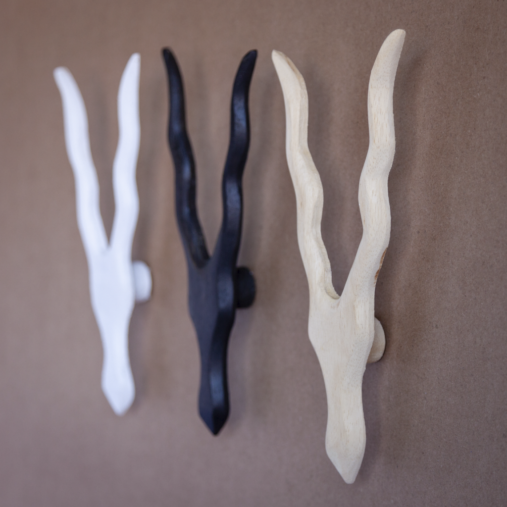 Kudu Wall Hook - Natural