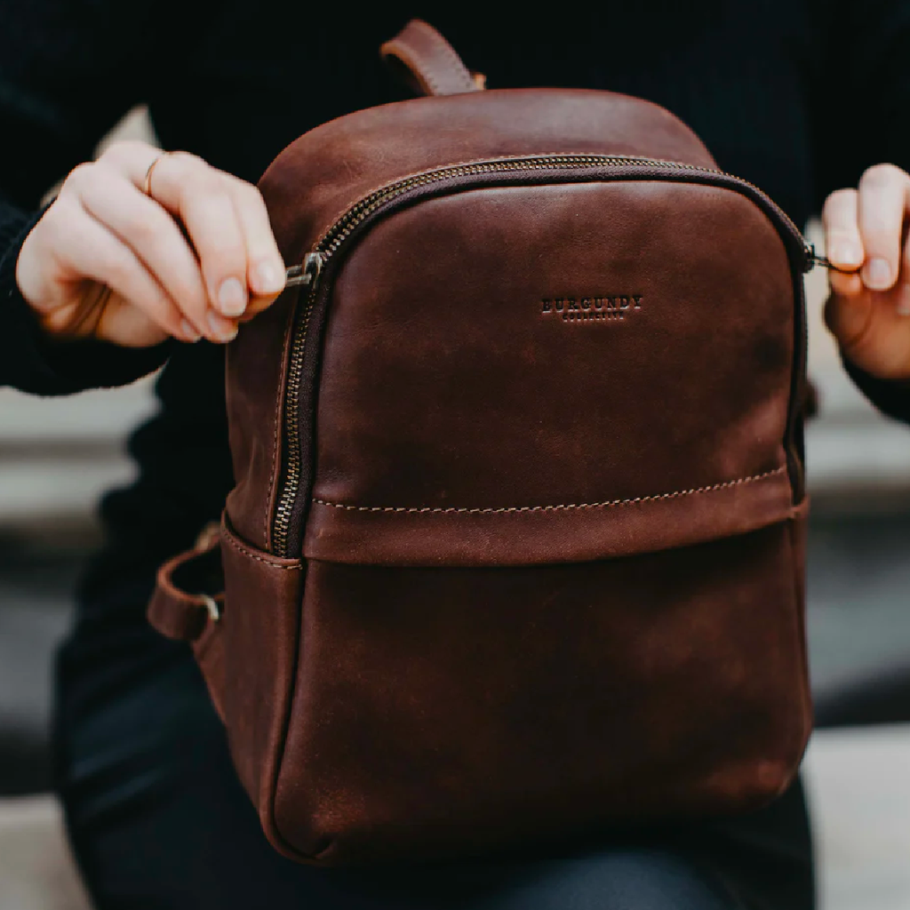 Leia Backpack - Mahogany