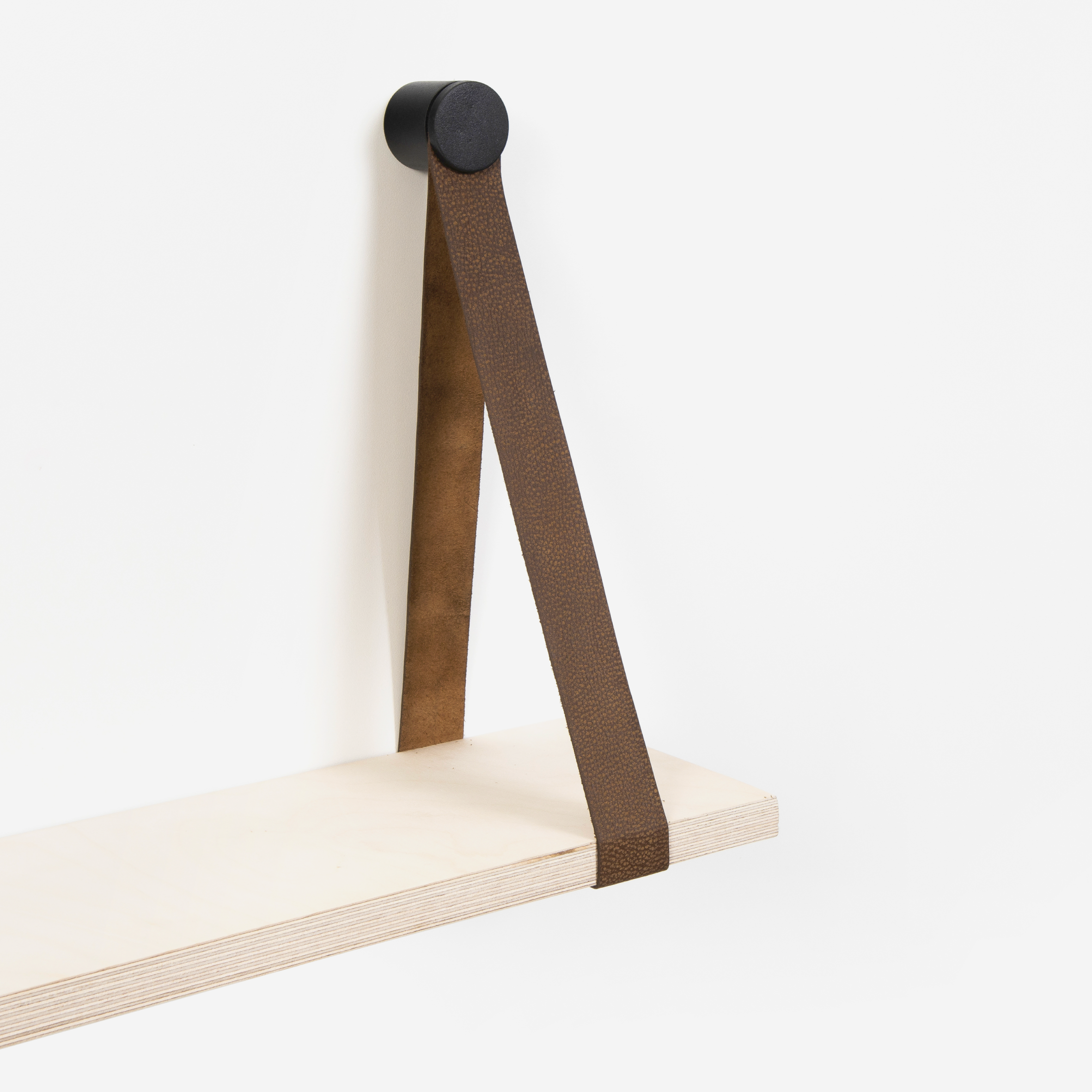 Leather Strap-It Shelf