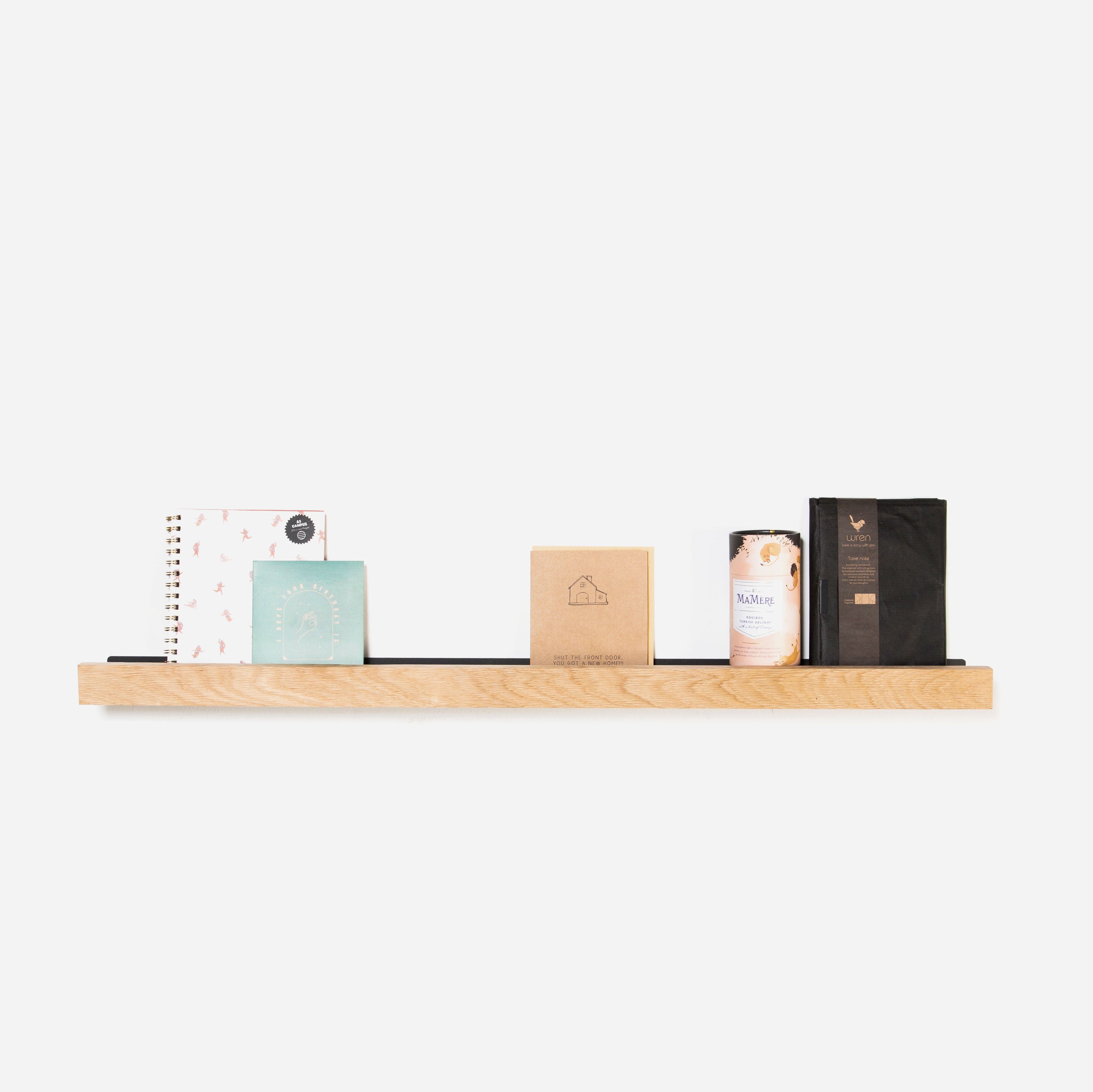 Oak Lip Shelves - Natural