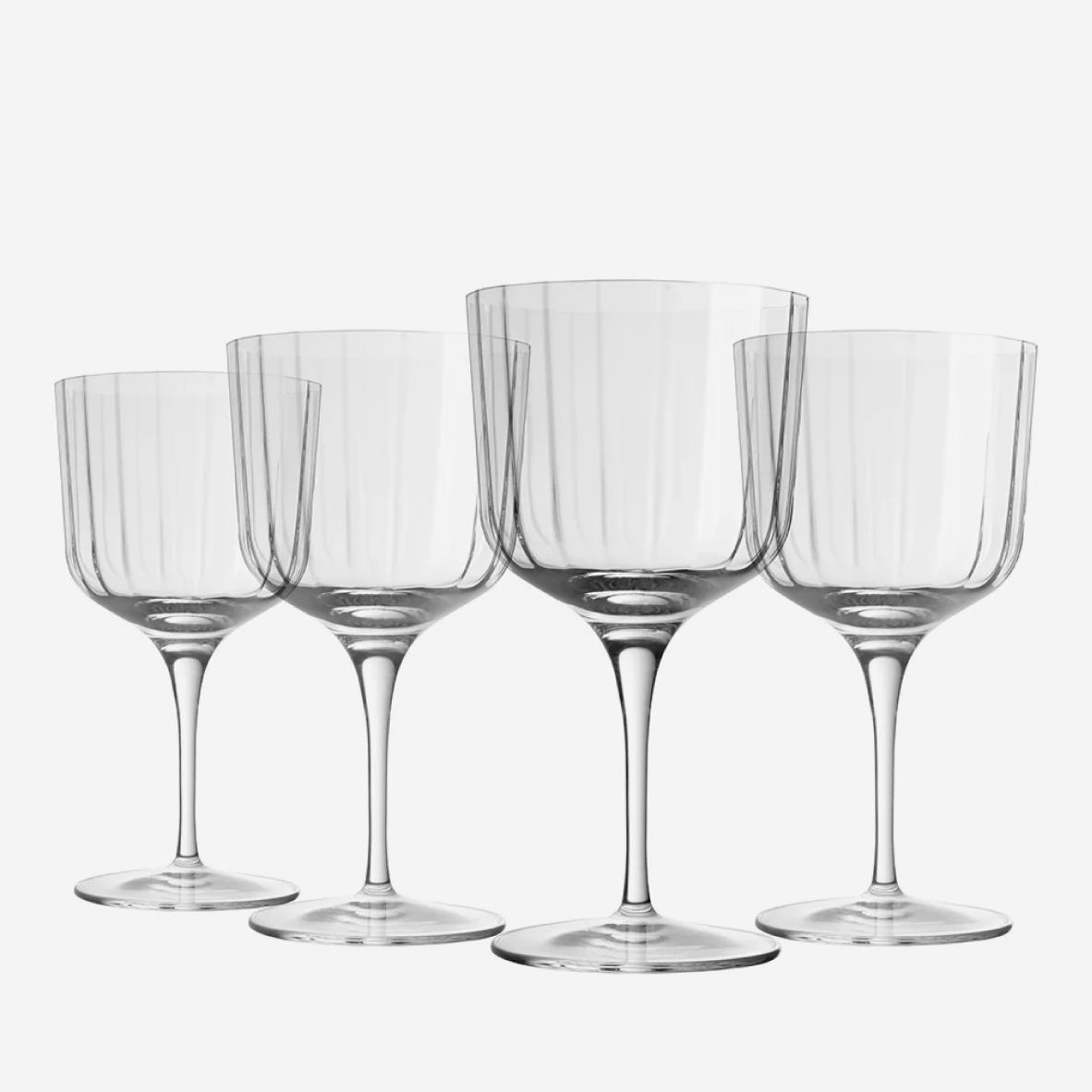 Luigi Bormioli Bach Gin Glass Set Of 4