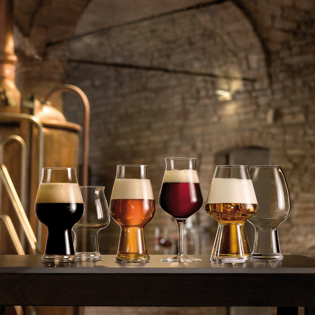 Luigi Bormioli Birrateque IPA Beer Glass Set Of 6