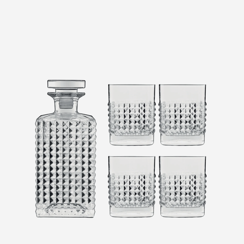 Luigi Bormioli Elixir Whiskey Set - 5 piece
